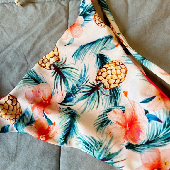 Zennor reversible pineapple palms bikini set - Picture 5 of 6